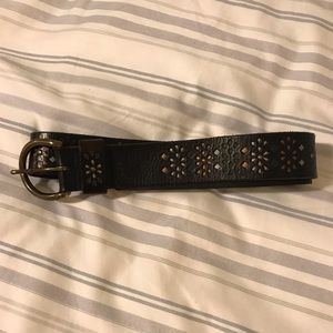 Fossil Brown Leather Belt